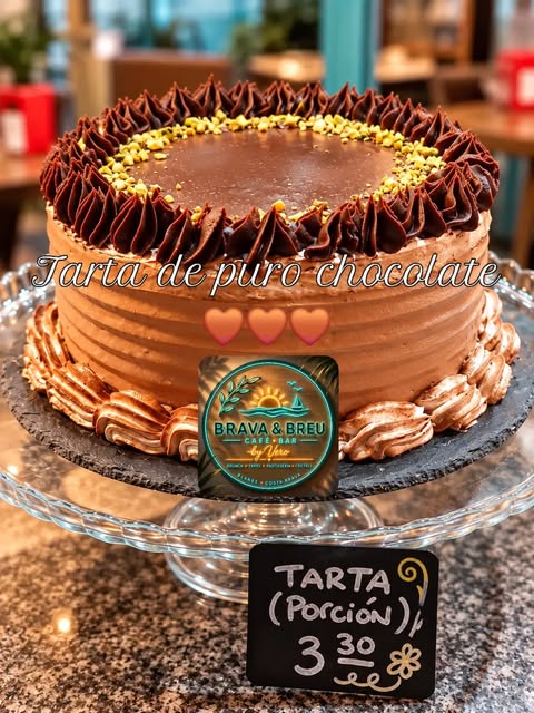 Tarta de chocolate casera