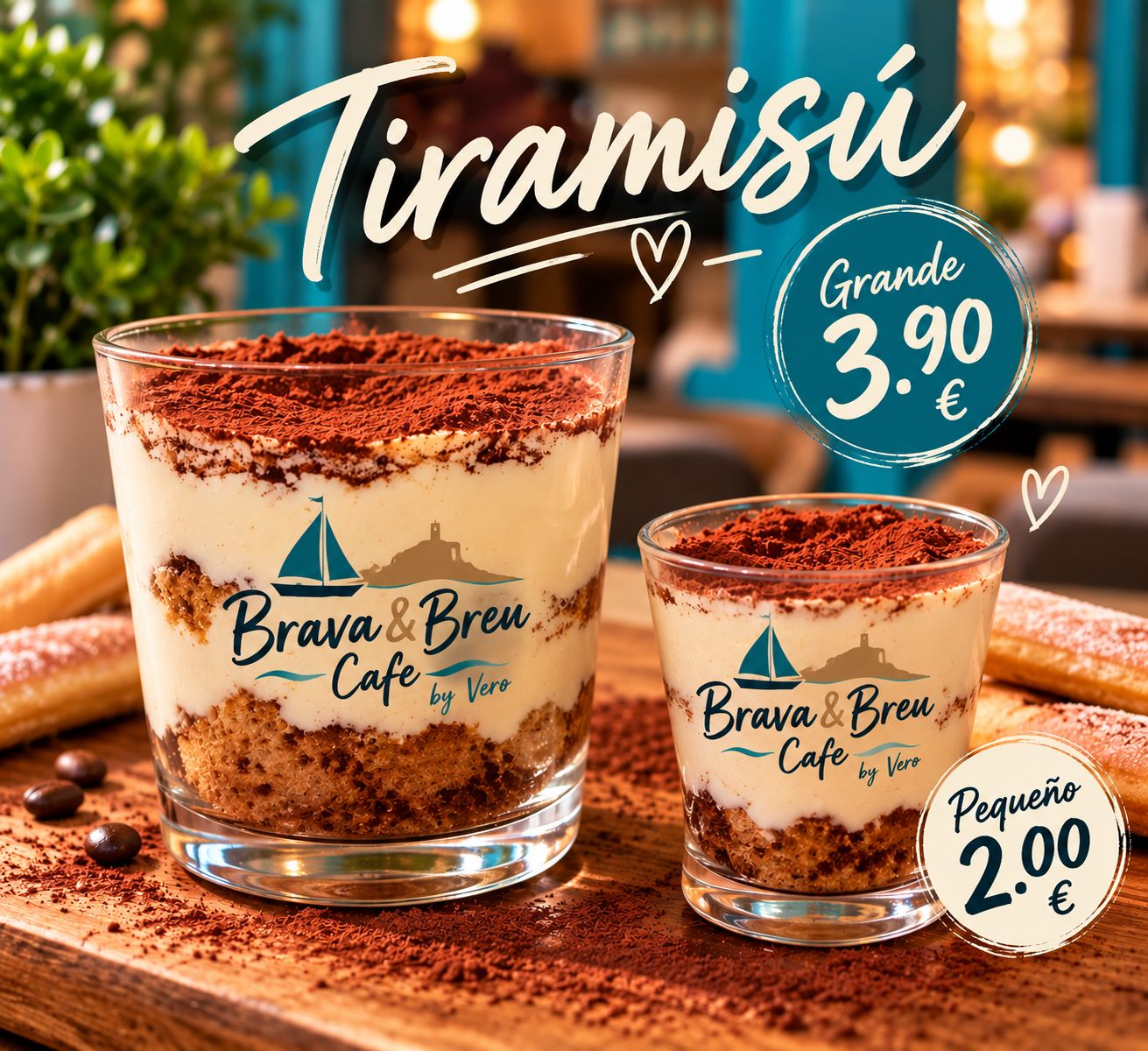 Tiramisú de la casa